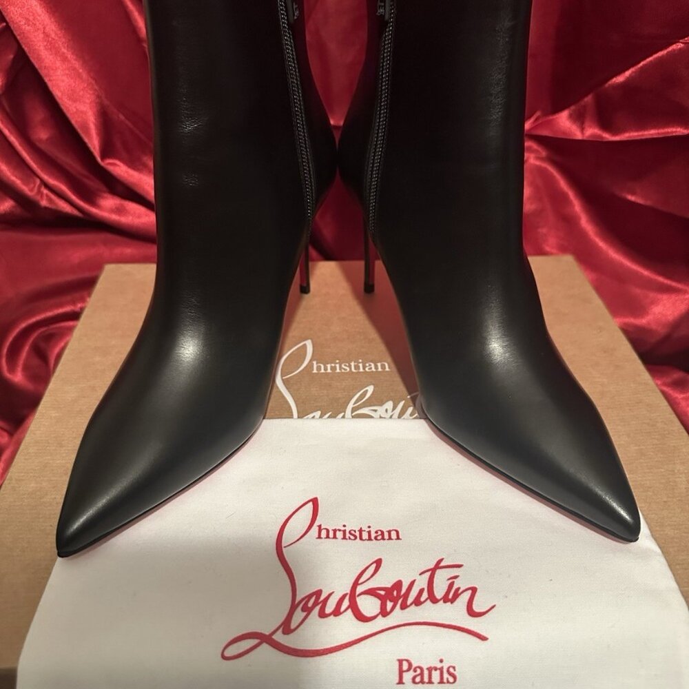 Christian Louboutin So Kate Booty 85 Size 37.5 Black - Picture 12 of 14